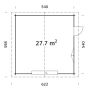 GARAGE PALMAKO ROGER SEKTIONSDÖRR 27,7M² 