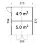 FÖRRÅD PALMAKO DAN 9,9M² 