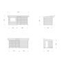 BASTUSTUGA PALMAKO SANNA 4,1+5,9M²