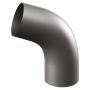 RÖRBÖJ ARECO 90MM MÖRK SILVERMETALLIC