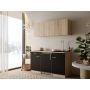 PENTRY RESPEKTA INGRID KB150ESSES SVART/EK 150CM