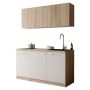 PENTRY RESPEKTA INGRID KB150ESWESOK VIT/EK 150CM