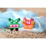 PYSSELKIT CREATIV COMPANY RÖRPÄRLOR MONSTER 3D