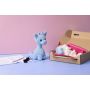 PYSSELKIT CREATIV COMPANY AMIGURUMI GIRAFF LJUSBLÅ