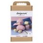 PYSSELKIT CREATIV COMPANY AMIGURUMI ANKA ROSA GUL