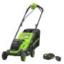 GRÄSKLIPPARE GREENWORKS 2520107UB POWERALL 24V 1X4,0AH
