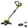 GRÄSTRIMMER GREENWORKS ST3002A1 POWERALL 24V 1X2,0AH