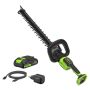 HÄCKSAX GREENWORKS HT2202A1 POWERALL 56CM 24V 1X2,0AH