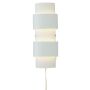 VÄGGLAMPA ANETA LIGHTING LORENA E14 VIT