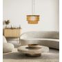 TAKLAMPA ANETA LIGHTING ABELONE E14 AMBER/SVART