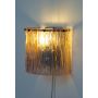 VÄGGLAMPA ANETA LIGHTING ABELONE E27 AMBER/SVART