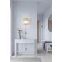 VÄGGLAMPA ANETA LIGHTING ABELONE E27 KLAR/SILVER