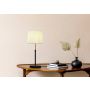 BORDSLAMPA ANETA LIGHTING EZAI E27 SVART/BEIGE
