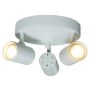 TAKSPOTLIGHT ANETA LIGHTING FRODO RUND 3xGU10 VIT