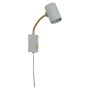 VÄGGLAMPA ANETA LIGHTING FRODO GU10 BEIGE/MÄSSING