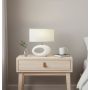 BORDSLAMPA ANETA LIGHTING OLINA E14 VIT