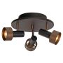 TAKSPOTLIGHT ANETA LIGHTING ROCCO RUND 3xGU10