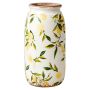 VAS AFFARI LEMONA 13X25CM VIT/GRÖN/GUL