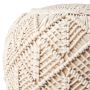 SITTPUFF AFFARI JUNI 40X35CM BEIGE