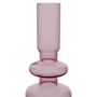 LJUSSTAKE AFFARI DAISY 9X20CM ROSA