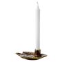 LJUSSTAKE AFFARI VILLE 15X15X4CM BRUN