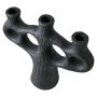 LJUSSTAKE AFFARI ELIS 26,5X9X24CM SVART