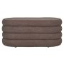 BÄNK HOUSE NORDIC DARTFORD TEDDY BRUN 103X45X44CM