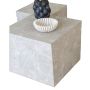 SIDOBORD HOUSE NORDIC PRAGUE MARMOR LOOK BEIGE 40+50CM 2ST
