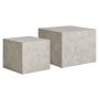 SIDOBORD HOUSE NORDIC PRAGUE MARMOR LOOK BEIGE 40+50CM 2ST