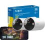ÖVERVAKNINGSKAMERA TP-LINK TAPO C410 2-PACK WiFi UTOMHUS