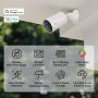 ÖVERVAKNINGSKAMERA TP-LINK TAPO C410 2-PACK WiFi UTOMHUS