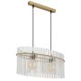 PENDELLAMPA GLOBO GORLEY GULD 60CM