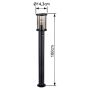 POLLARE GLOBO GRACEY SVART 100CM