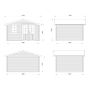 STUGA PALMAKO KLARA 10,4M²