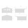 STUGA PALMAKO BRITTA 19,7M²