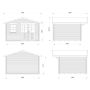 STUGA PALMAKO EMMA 10,4M² 