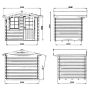 STUGA PALMAKO EMMA 4,6M²