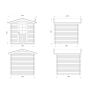 STUGA PALMAKO VIVIAN 3,8M² 