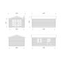 STUGA PALMAKO IRENE 19M²