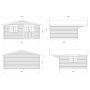 STUGA PALMAKO SALLY 19,1M² 