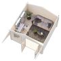 STUGA PALMAKO SALLY 12,3M² 