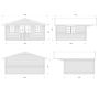 STUGA PALMAKO HELENA 18,6M²