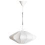 PENDELLAMPA BY RYDENS SELMA Ø45X20CM VIT