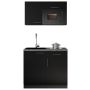 PENTRY RESPEKTA OLIVER KB100GRSWMI SVART 100CM