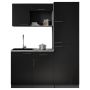 KÖK RESPEKTA OLIVER KB160GRSW SVART 160CM