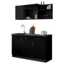 PENTRY RESPEKTA OLIVER KB145GRSW SVART 145CM