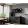 KÖK RESPEKTA OLIVER KB175GRGMMI GRÅ 175CM