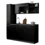 KÖK RESPEKTA OLIVER KB175GRSW2 SVART 175CM