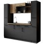 KÖK RESPEKTA OLIVER KB205GRGA2 GRÅ/EK 205CM