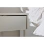 SIDOBORD VENTURE HOME BAKAL STÅL 43X50CM  BEIGE